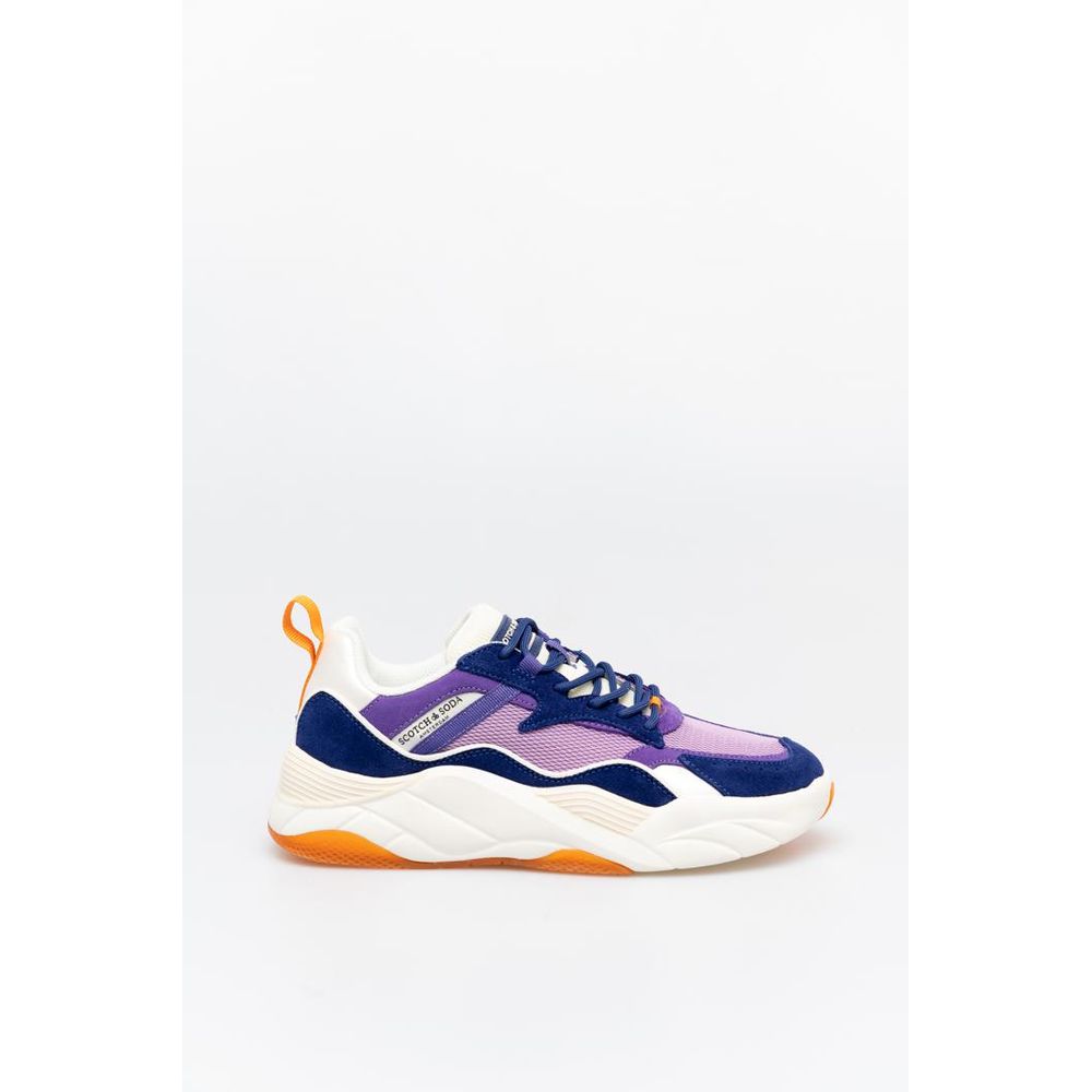 Scotch & Soda Multicolor Calf Leather Bos Taurus Chunky Sneakers