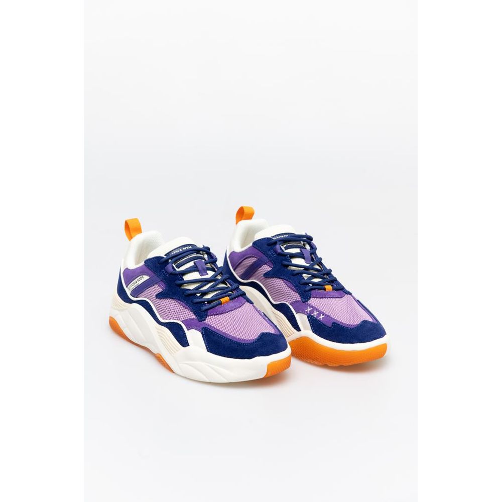 Scotch & Soda Multicolor Calf Leather Bos Taurus Chunky Sneakers
