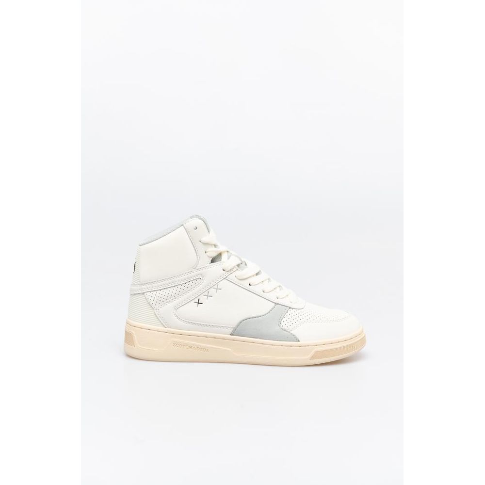 Baskets montantes blanches Scotch & Soda