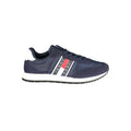 Tommy Hilfiger Men's Blue Polyurethane Sneakers