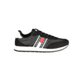 Tommy Hilfiger Men's Black Polyurethane Sneaker
