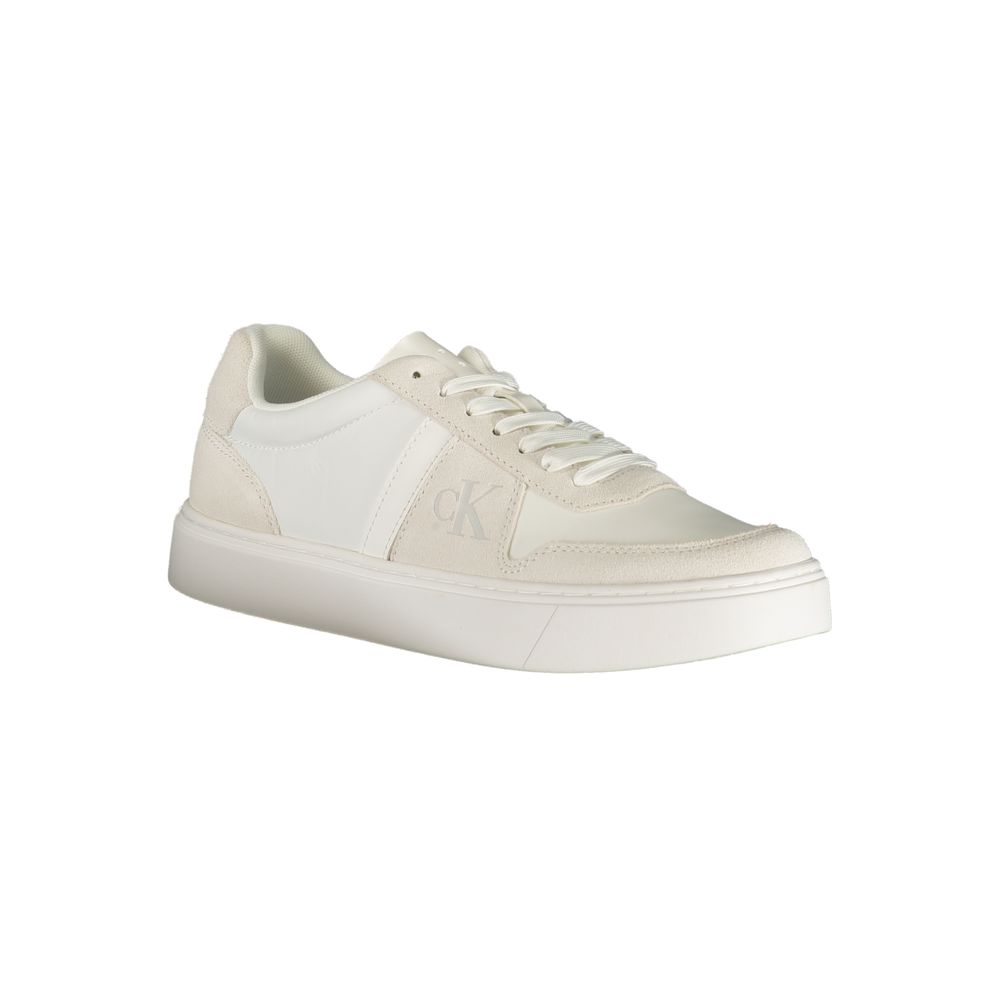 Calvin Klein Bianco Polyester Herren-Sneaker