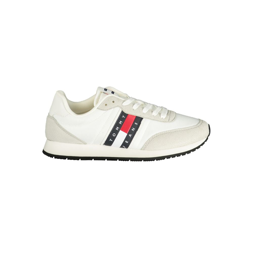 Tommy Hilfiger Men's White Polyurethane Sneaker