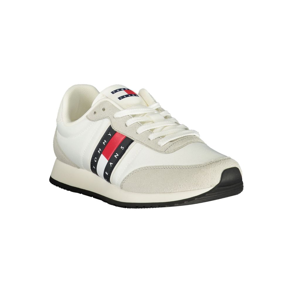 Tommy Hilfiger Men's White Polyurethane Sneaker