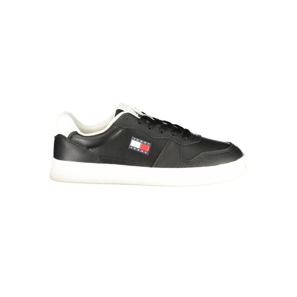Baskets noires en polyester Tommy Hilfiger