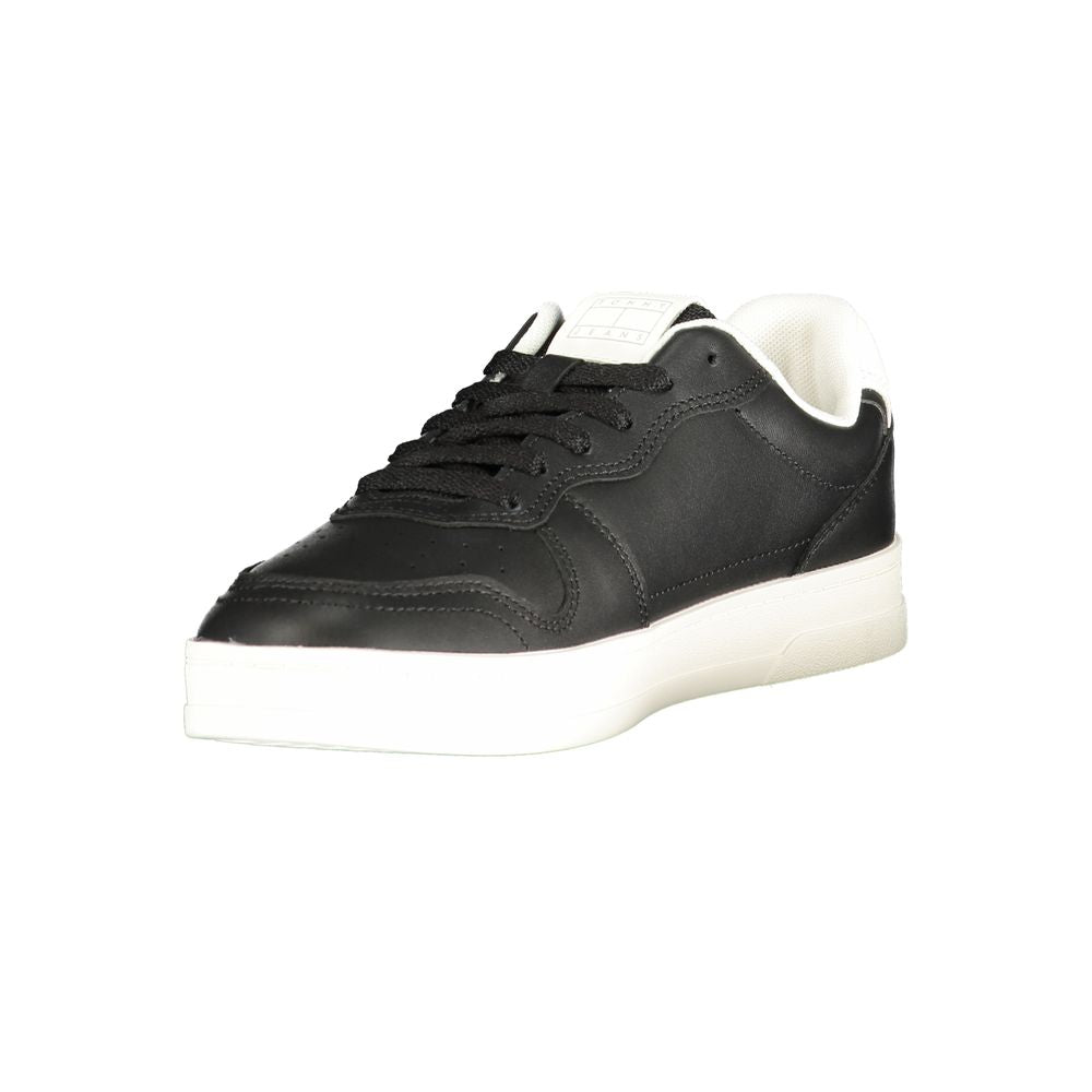 Baskets noires en polyester Tommy Hilfiger