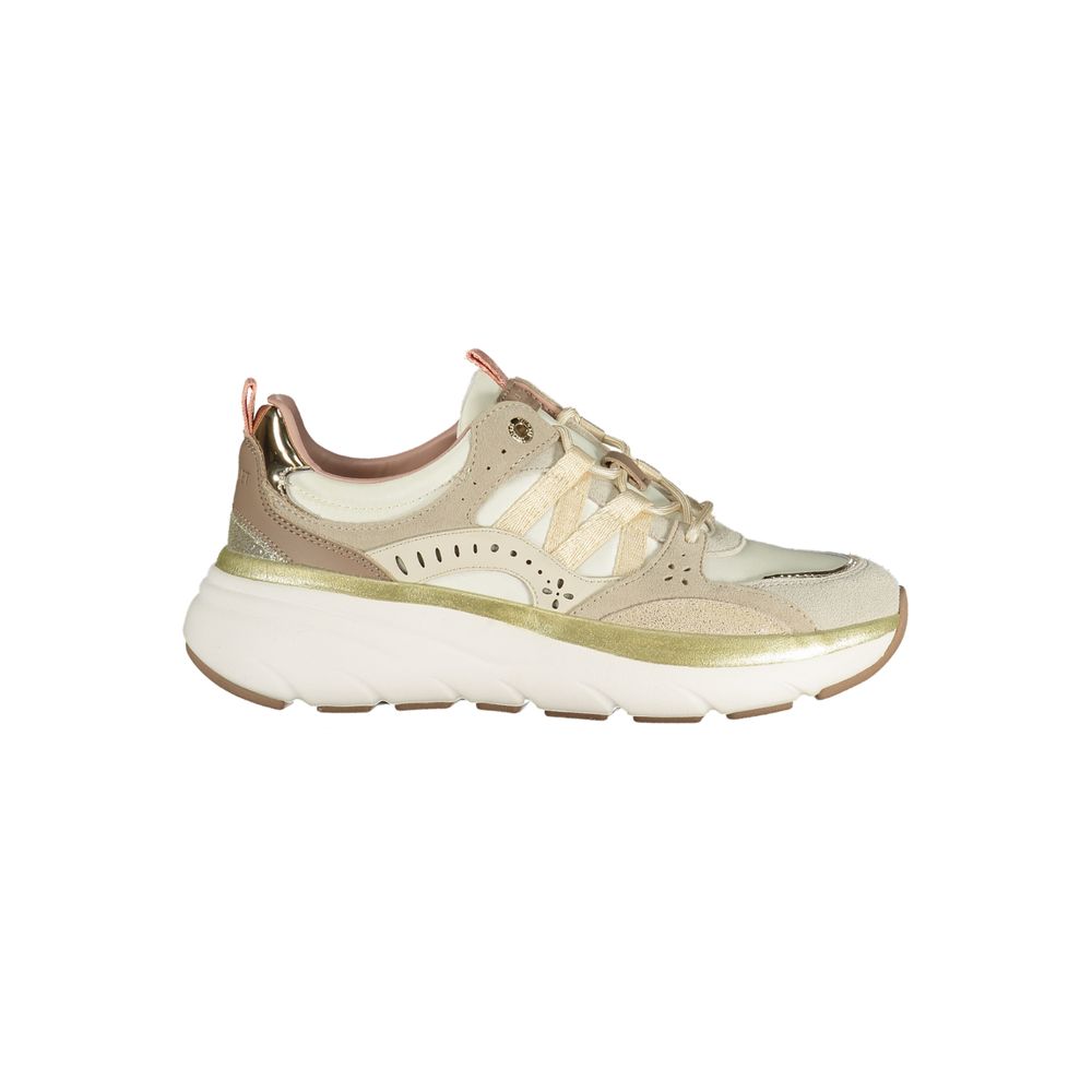 Twinset Women's Sneakers in Beige Polyurethane