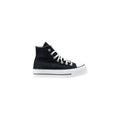 Baskets montantes noires Converse en polyester