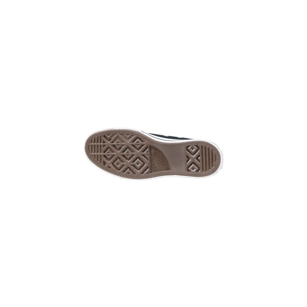 Baskets montantes noires Converse en polyester
