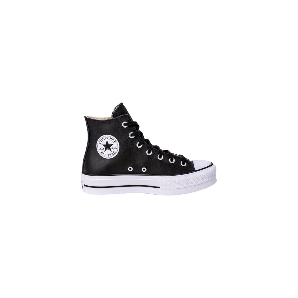 Converse Black Platform Sneakers made of Polyethylene