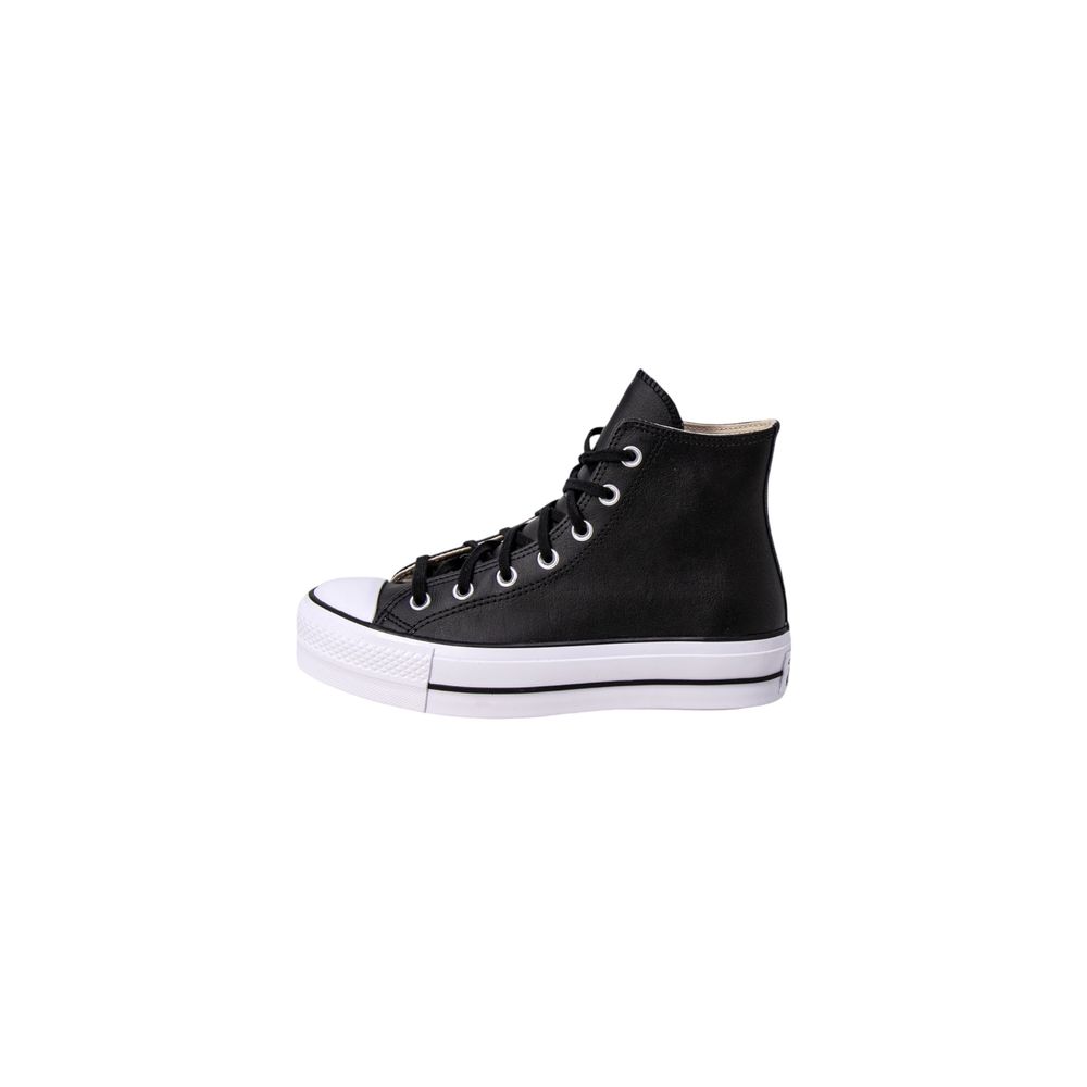 Converse Black Platform Sneakers made of Polyethylene