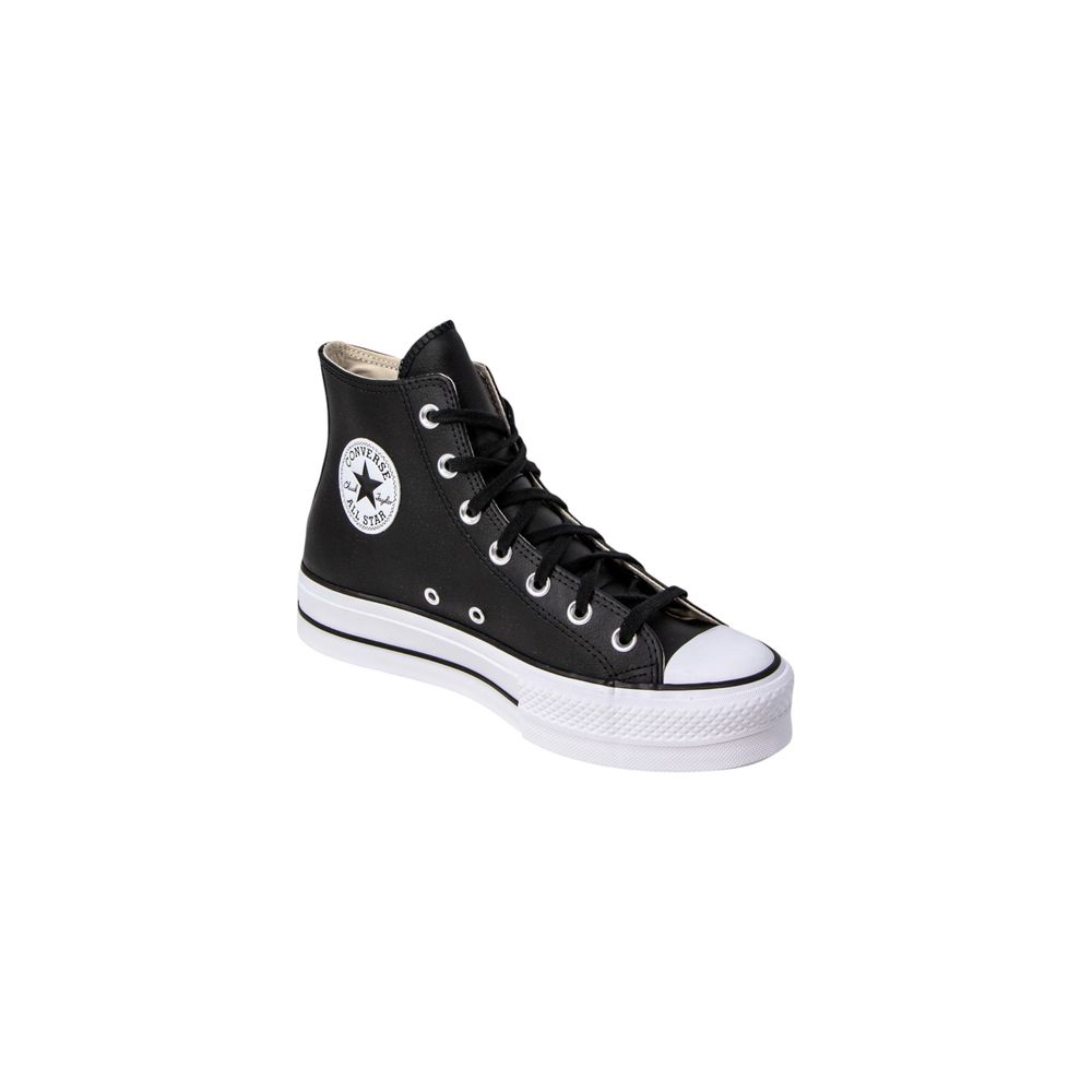 Converse Black Platform Sneakers made of Polyethylene