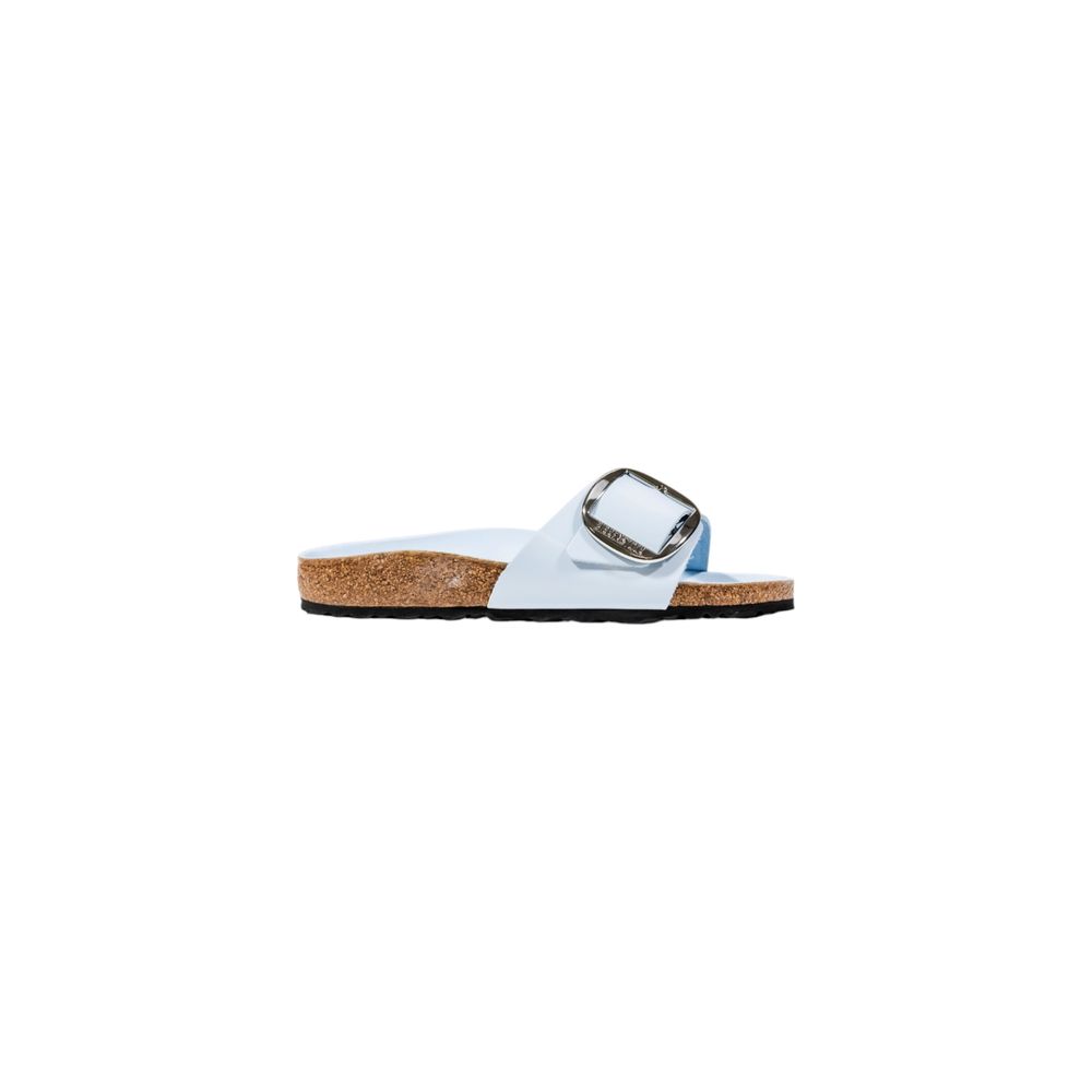 Birkenstock Blue Faux Leather Sandals