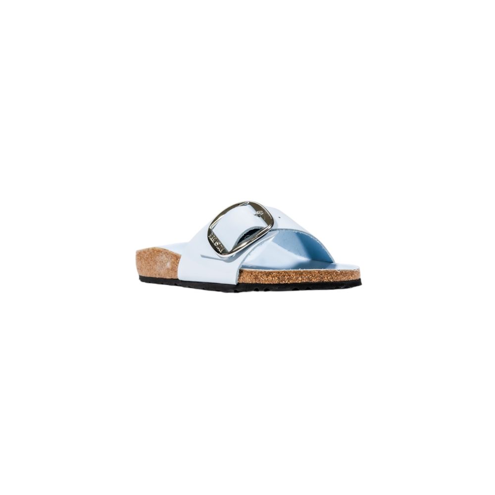 Birkenstock Blue Faux Leather Sandals