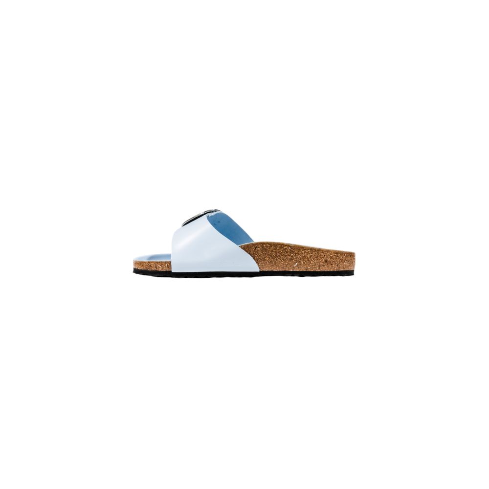 Birkenstock Blue Faux Leather Sandals