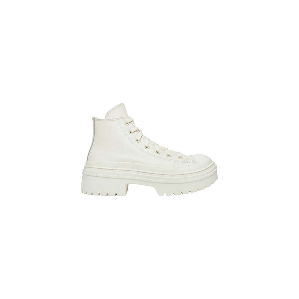Escarpins blancs à talon haut en cuir recyclé Converse