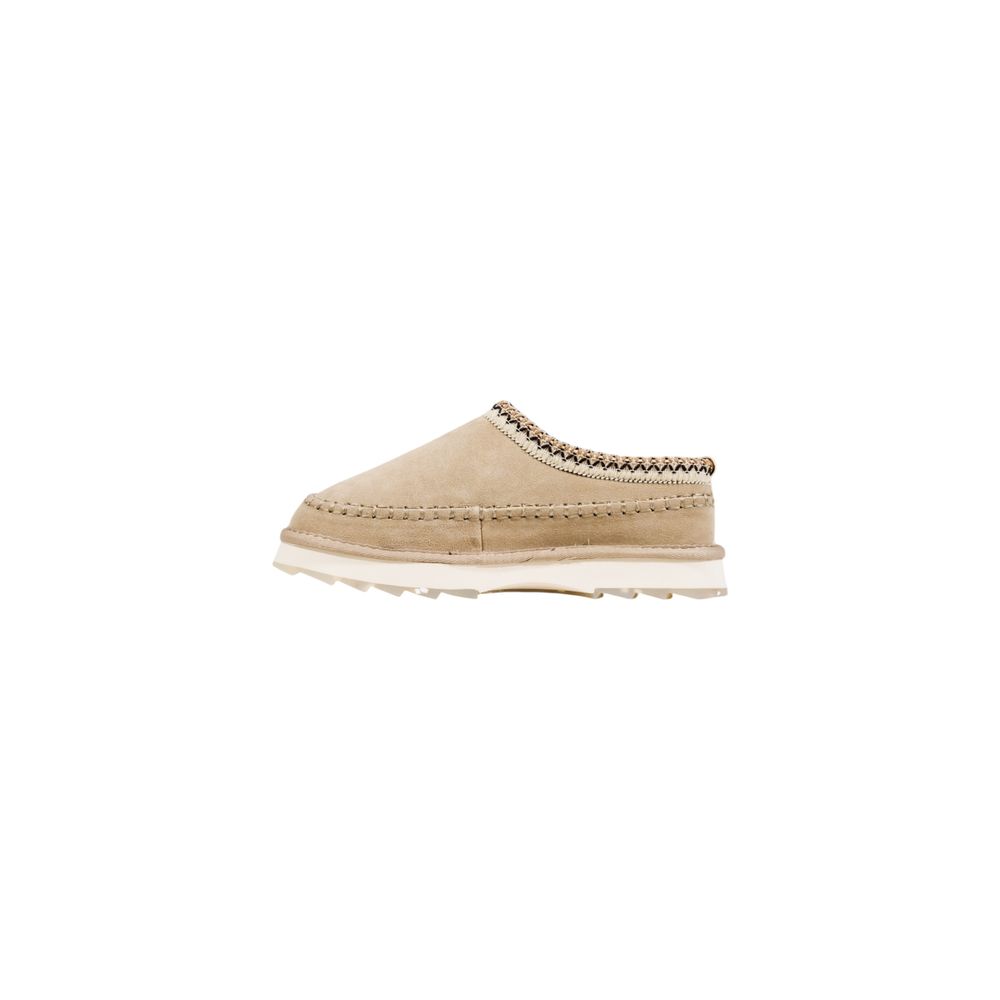 EMU Australia Graue Leder-Slipper