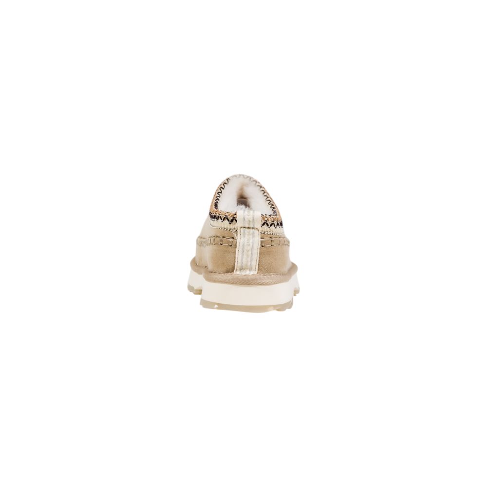 EMU Australia Graue Leder-Slipper