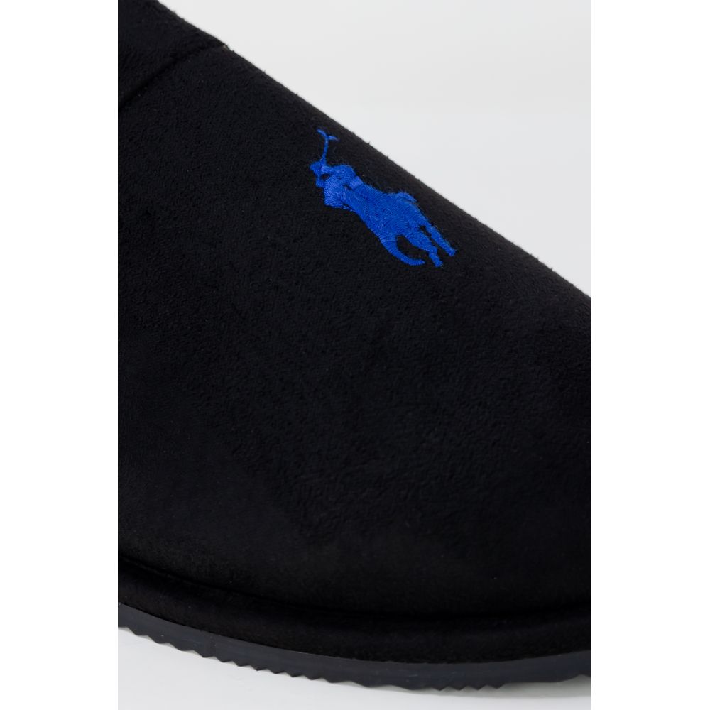 Ralph Lauren Schwarze Hausschuhe aus Polyester