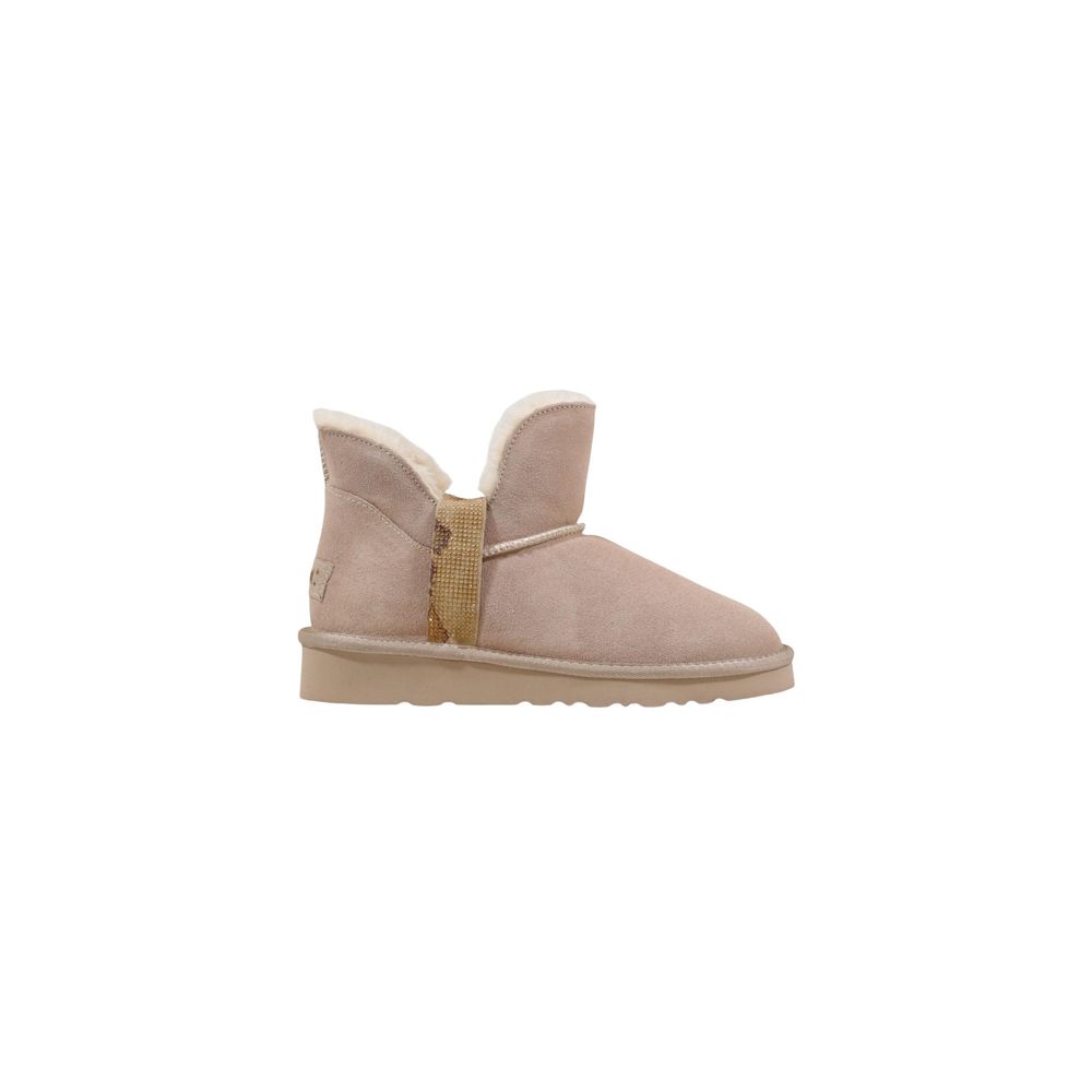 Alviero Martini Prima Classe Bottines en cuir beige