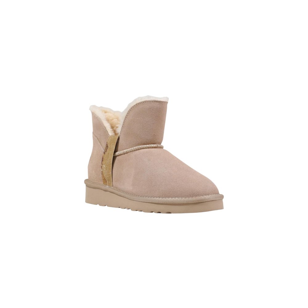 Alviero Martini Prima Classe Bottines en cuir beige