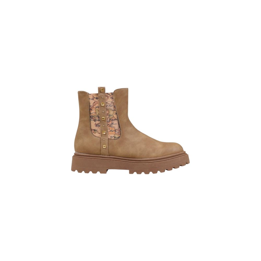 Bottines en polyéthylène beige Alviero Martini Prima Classe