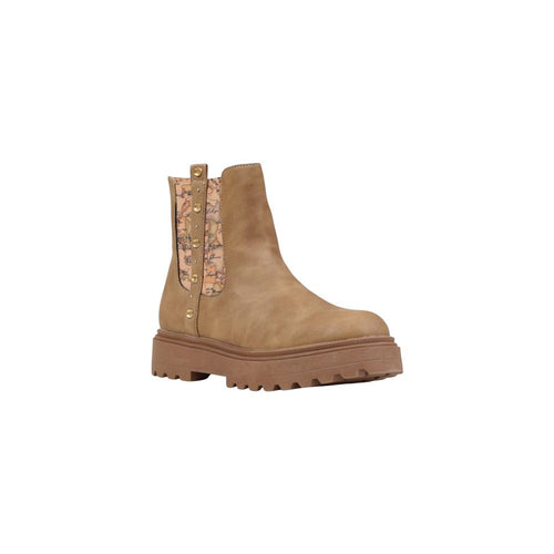 Bottines en polyéthylène beige Alviero Martini Prima Classe