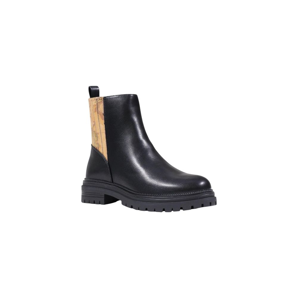 Bottines Alviero Martini Prima Classe en polyéthylène noir