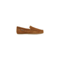 Ralph Lauren Braune Wildleder-Slipper