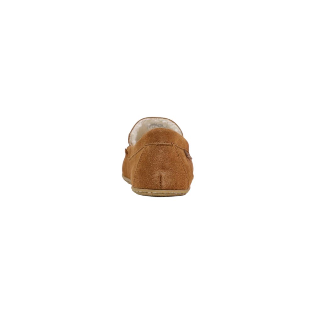 Ralph Lauren Braune Wildleder-Slipper
