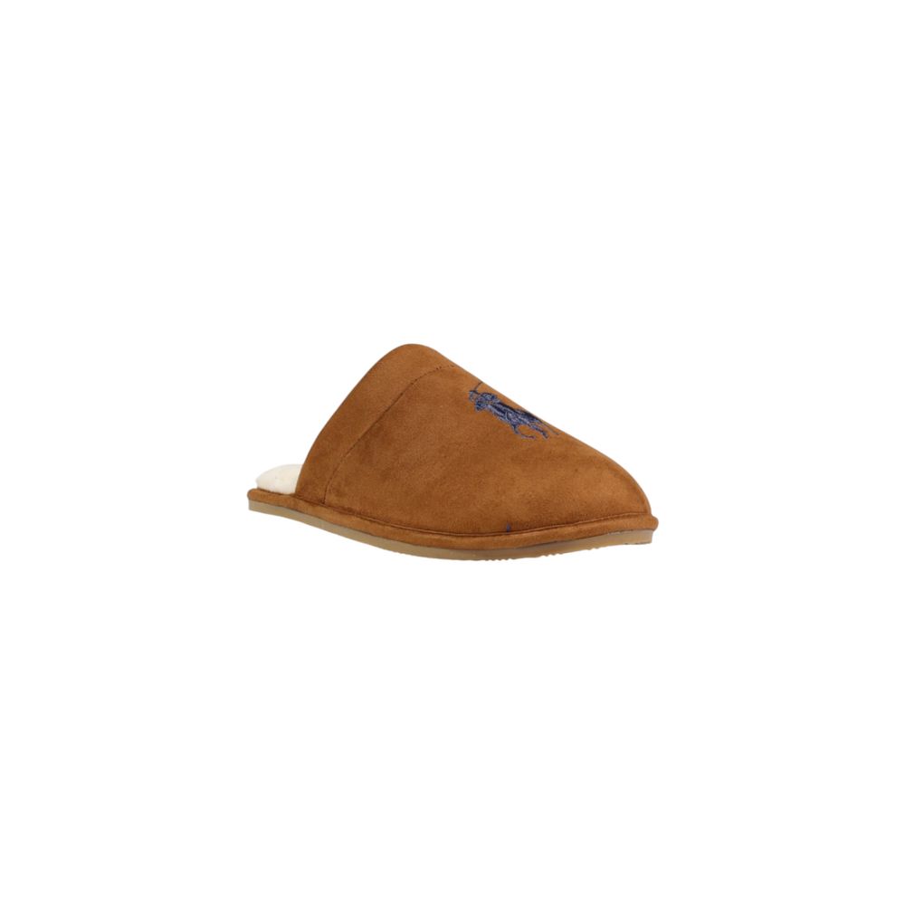 Ralph Lauren Braune Textil-Slipper