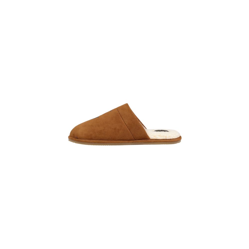 Ralph Lauren Braune Textil-Slipper