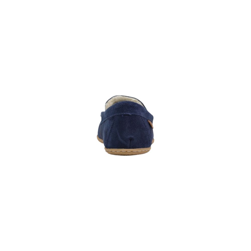 Ralph Lauren Blaue Wildleder-Slipper
