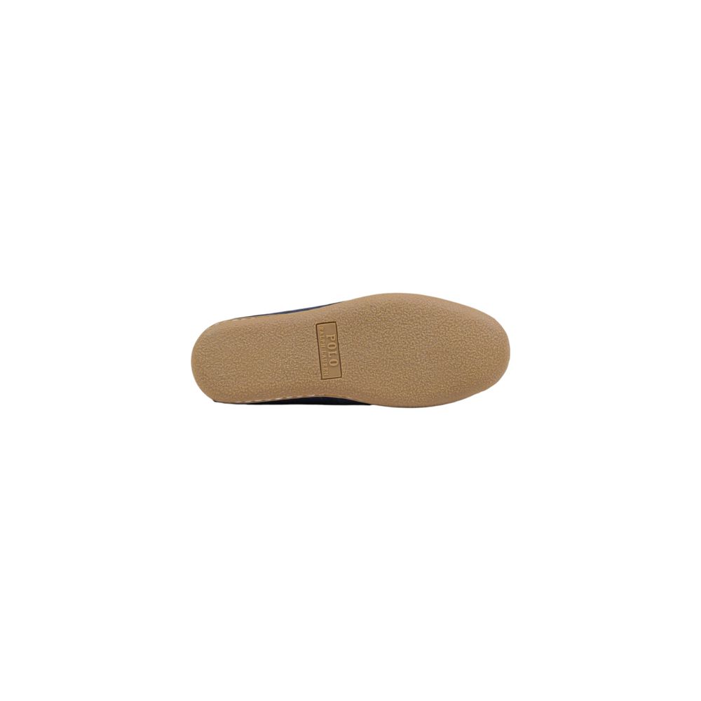 Ralph Lauren Blaue Wildleder-Slipper