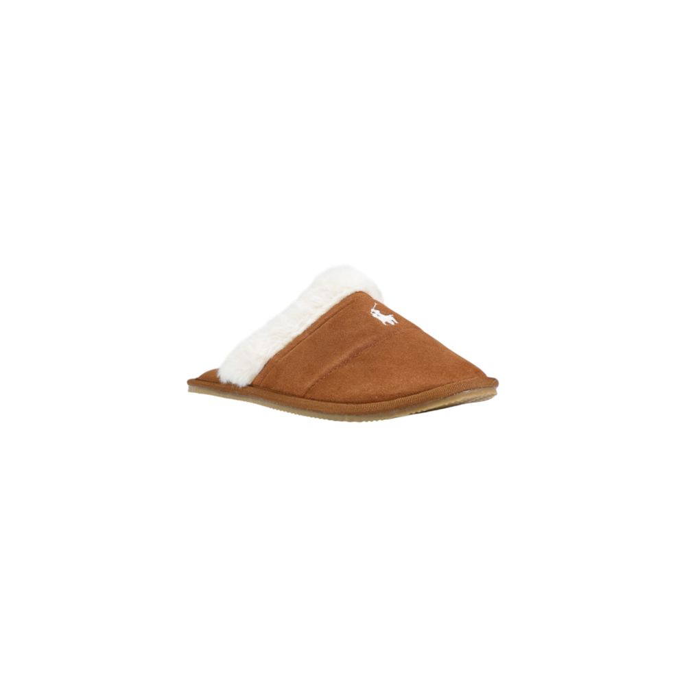 Ralph Lauren Braune Textil-Slipper