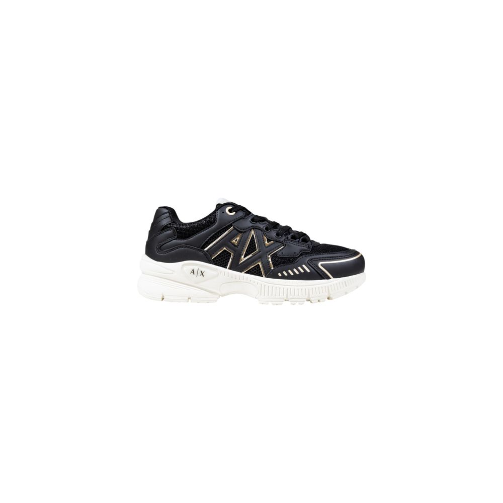 Baskets athlétiques bicolores Armani Exchange en polyester