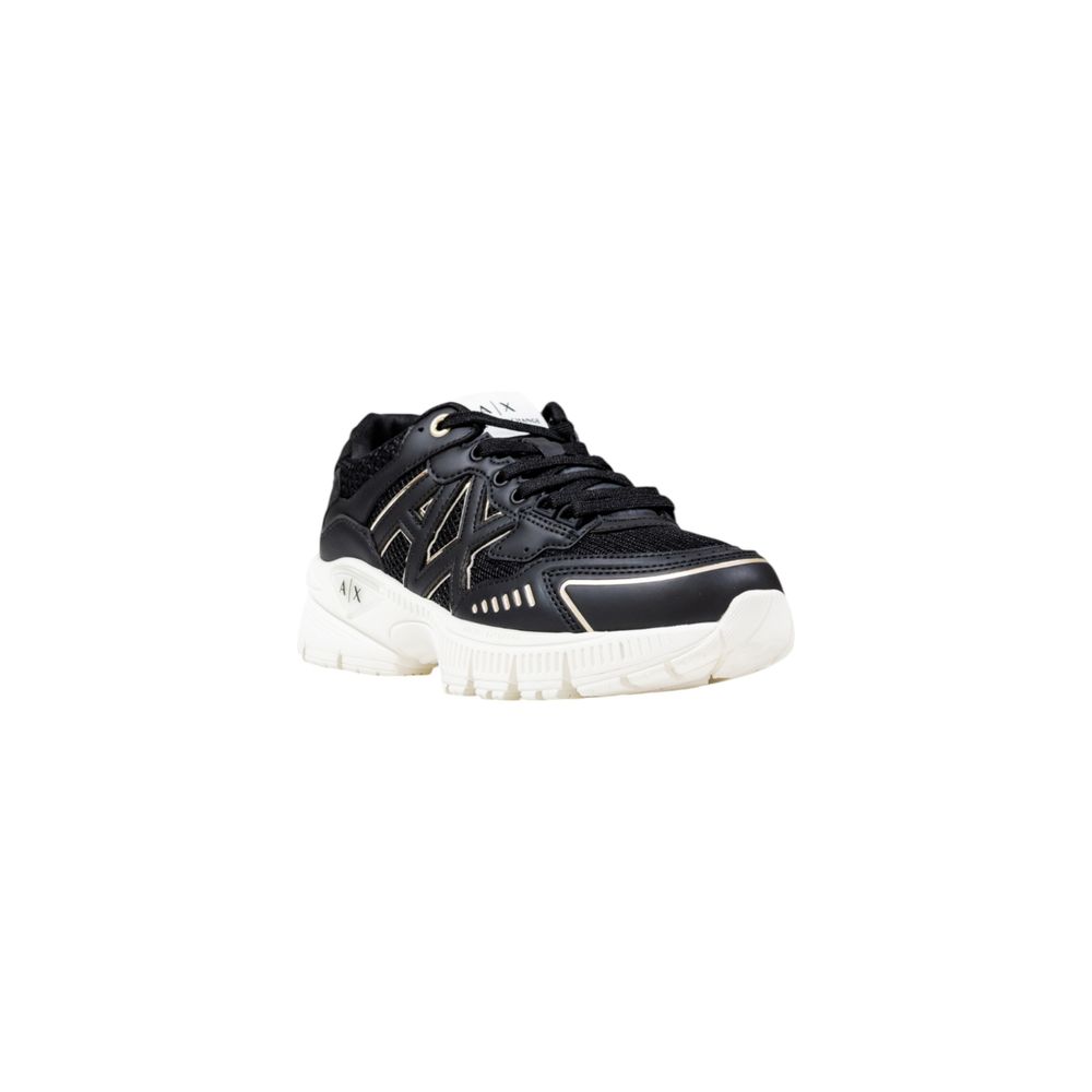 Baskets athlétiques bicolores Armani Exchange en polyester