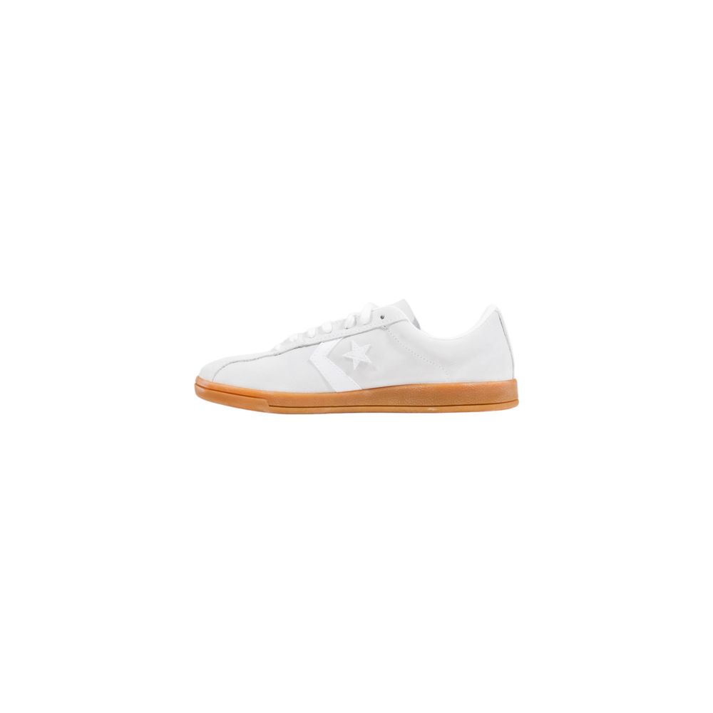 Converse White Leather Low-Top Sneakers
