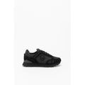 Colmar Schwarze Leder-Sneaker im Athletic-Stil