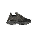 Baskets noires en polyester Laura Biagiotti