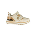 Baskets Laura Biagiotti pour femme en polyuréthane beige