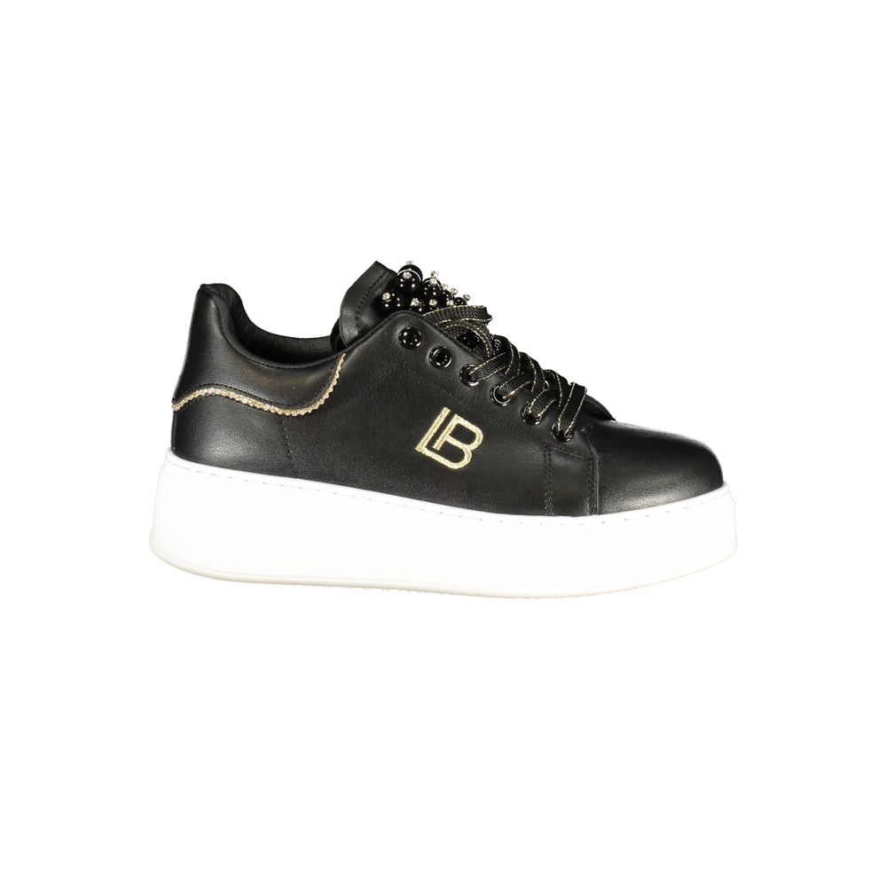 Baskets Laura Biagiotti noires en polyester
