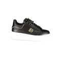 Baskets Laura Biagiotti noires en polyester