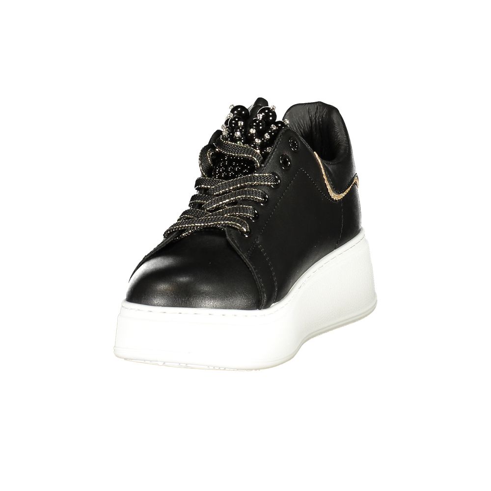 Baskets Laura Biagiotti noires en polyester