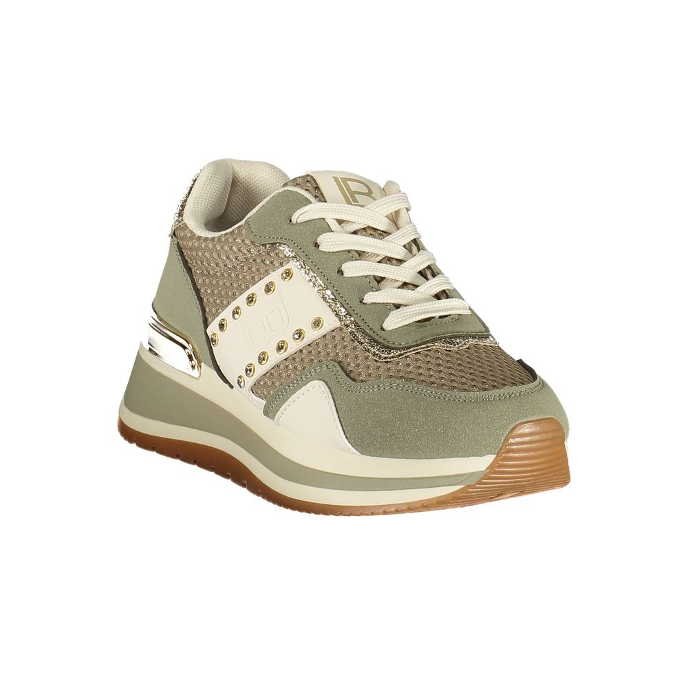 Laura Biagiotti Verde Damen-Sneaker aus Polyurethan