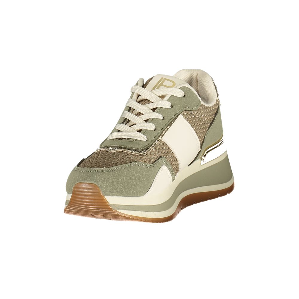 Laura Biagiotti Verde Damen-Sneaker aus Polyurethan