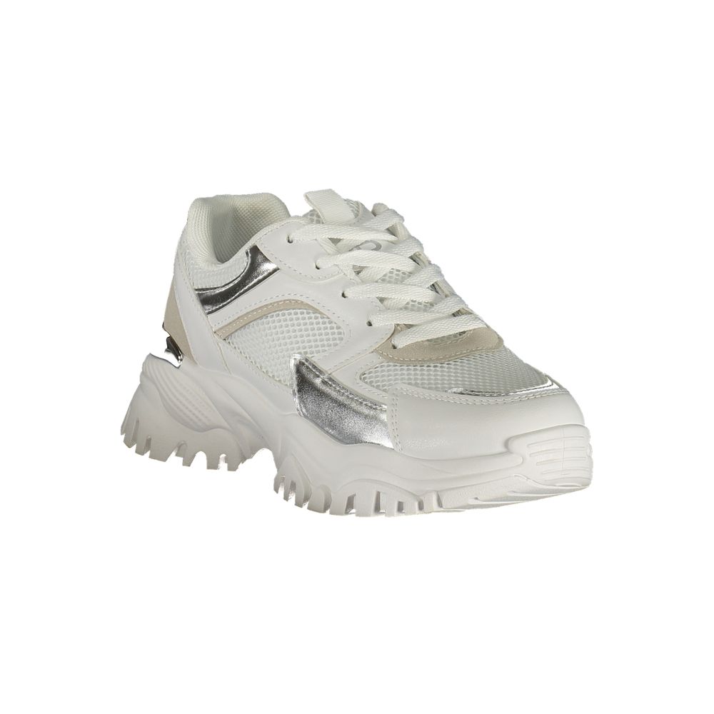Laura Biagiotti Bianco Polyuréthane Femme Baskets