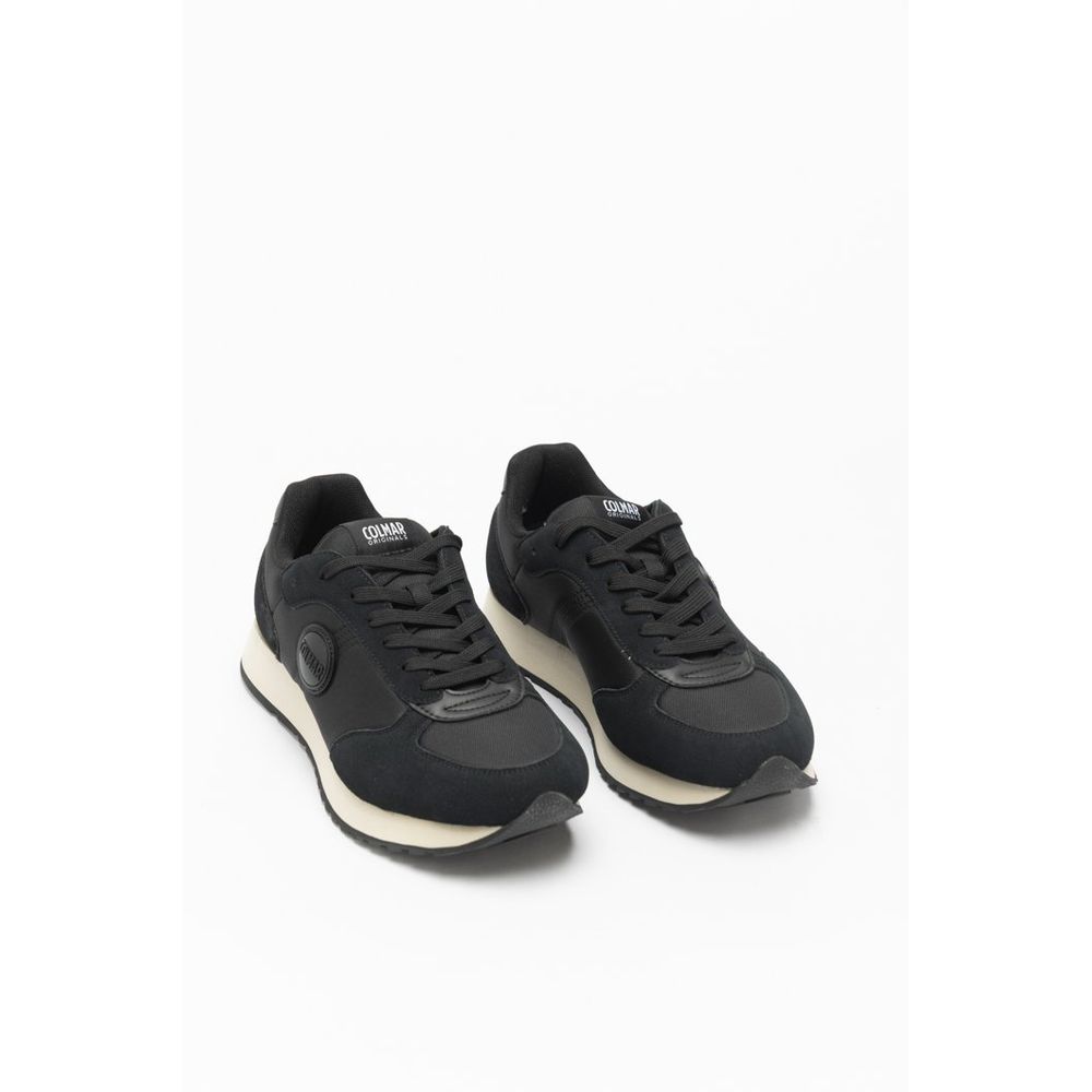 Colmar Schwarze Low-Top-Sneaker aus Nylon