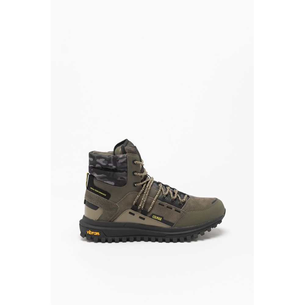 Colmar Grüne Leder-Ankle Boots