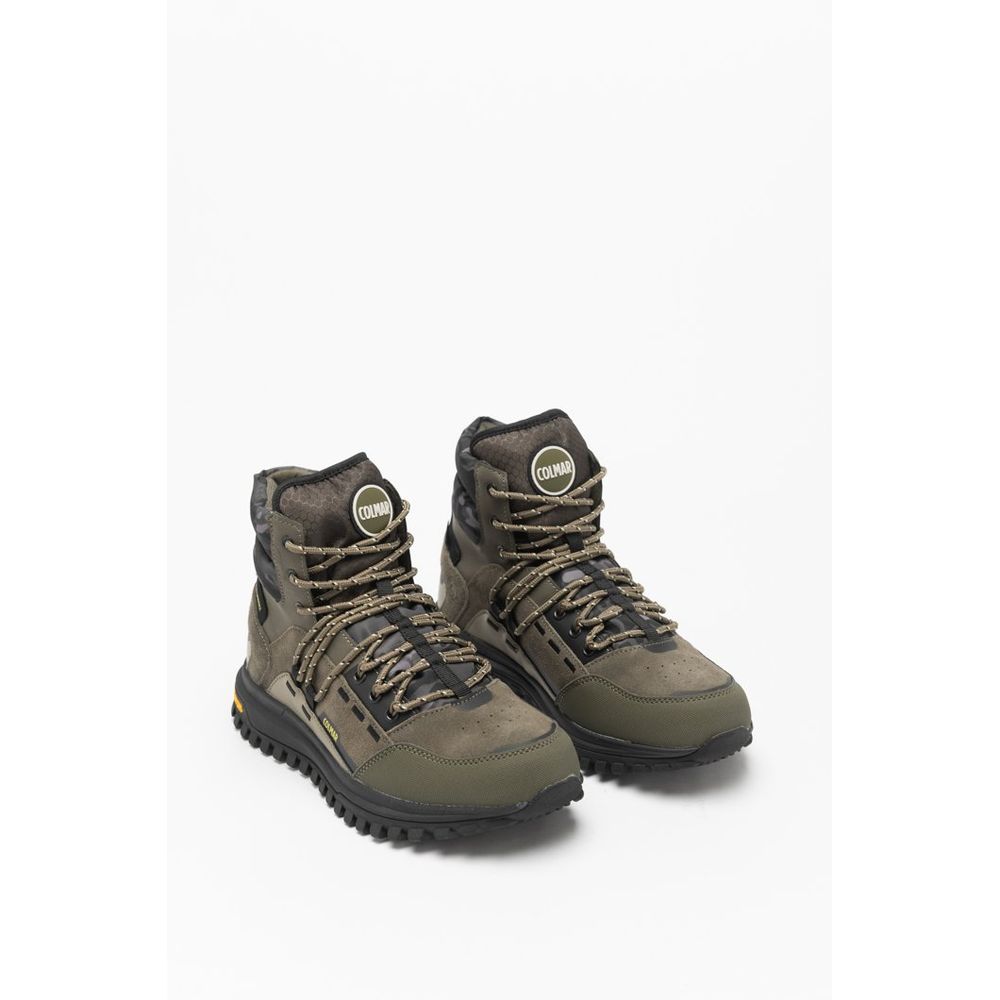 Colmar Grüne Leder-Ankle Boots